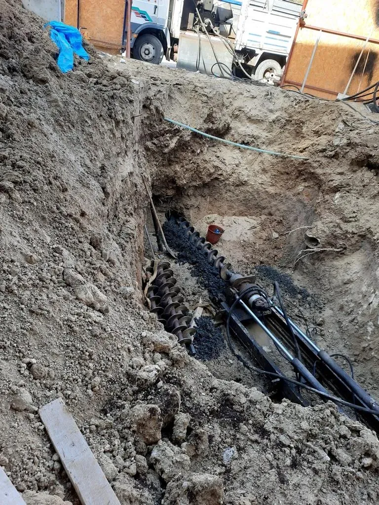 Ankara kanal görüntüleme hizmeti ekipmanı şantiyede